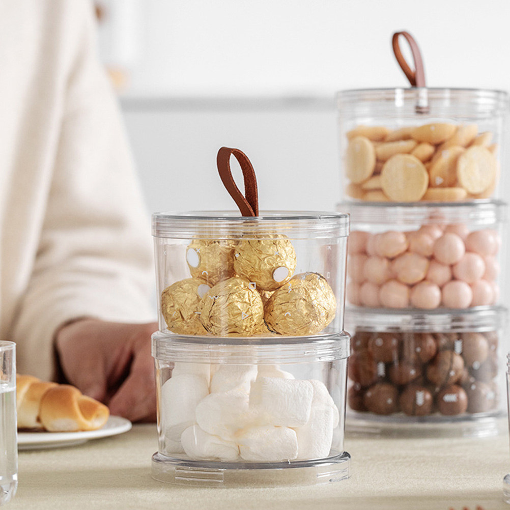 Food Storage Containers - 2 Buah Toples Penyimpanan Makanan Ringan,