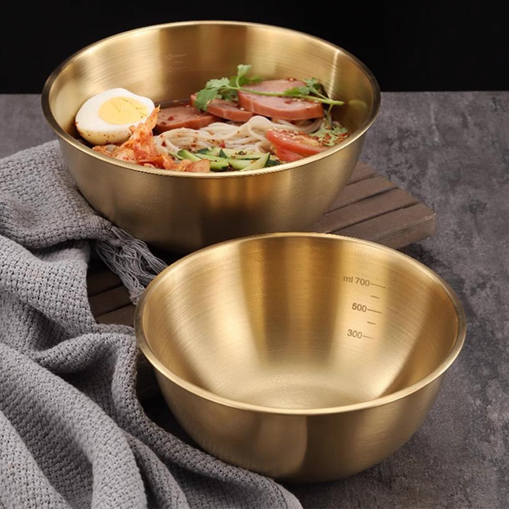 Food Storage Meals - 17CM 1/2 Buah Mangkuk Salad Perak