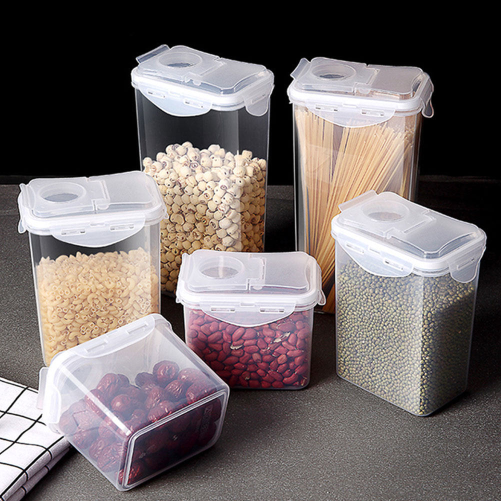 Food Storage Containers - 2 Buah Wadah Penyimpanan Makanan Plastik