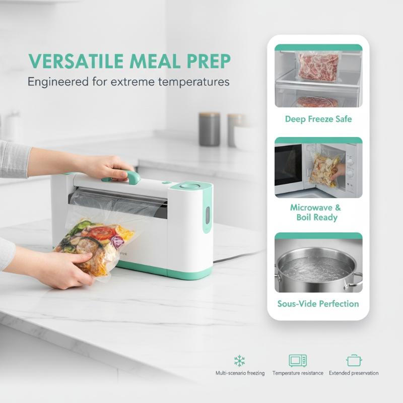 Food Storage Bag - 100 buah kantong makanan kedap udara