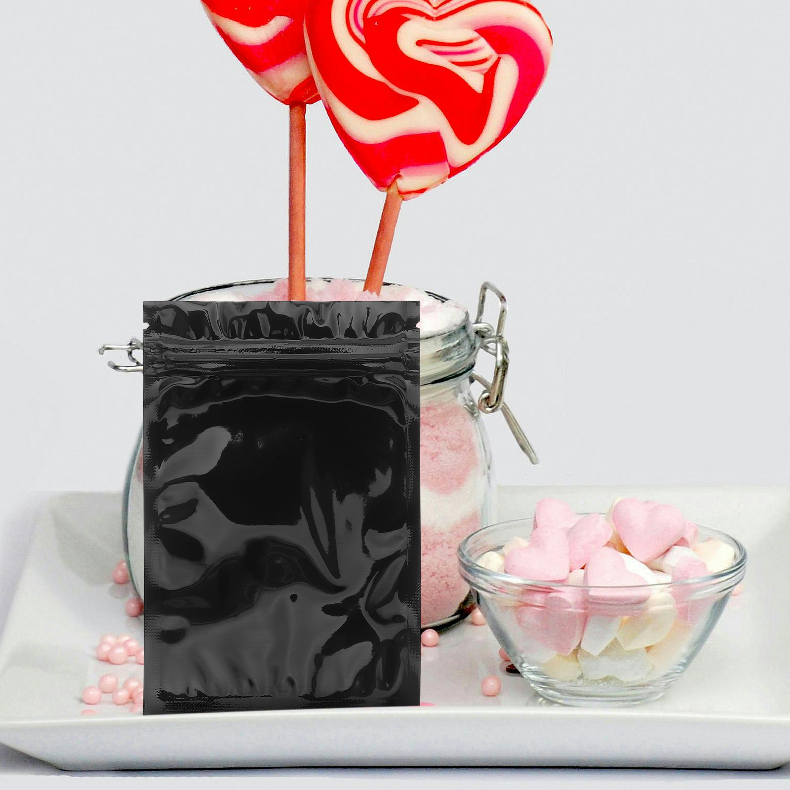 100 buah kantong aluminium foi - Food Storage Bag ulasan dan harga