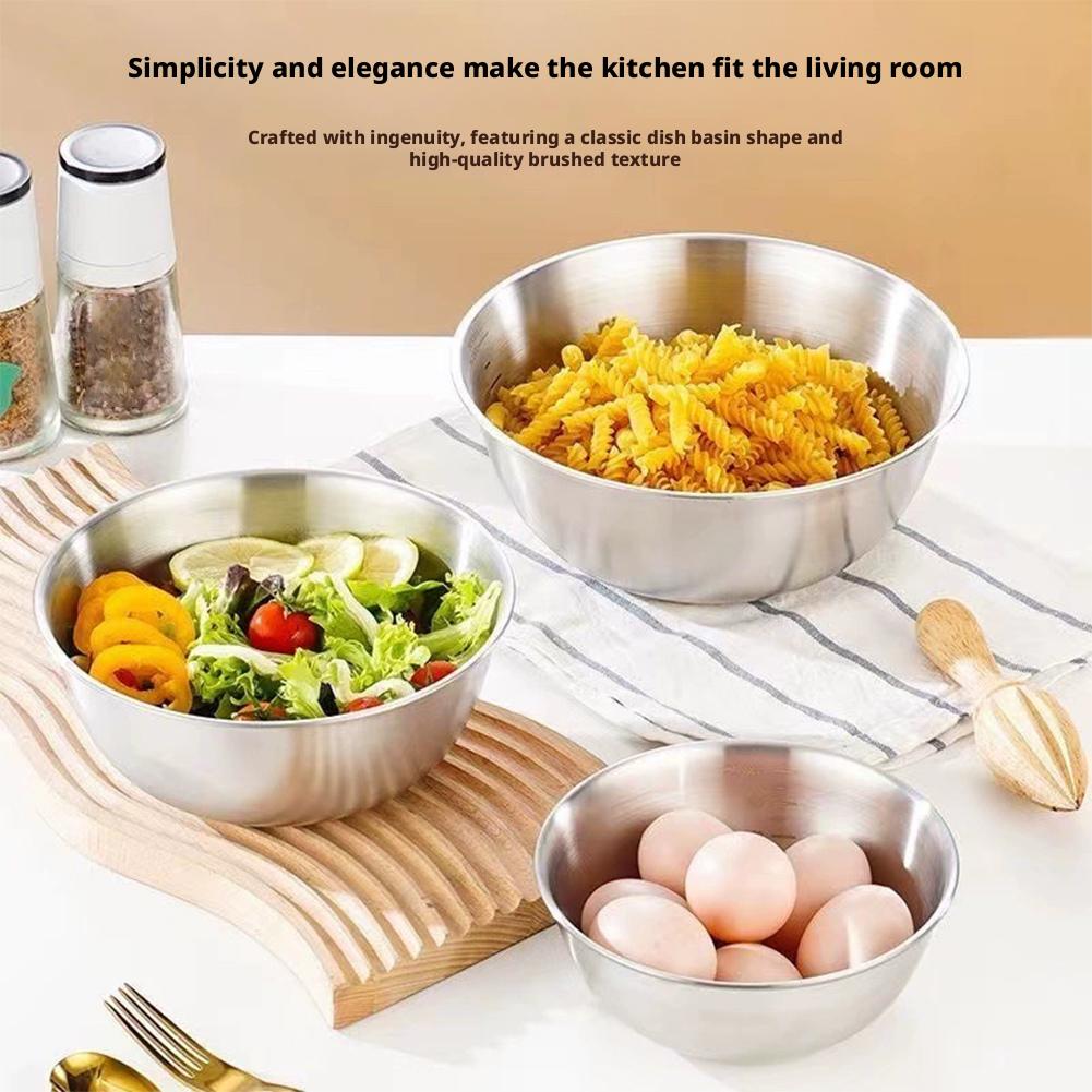 17CM 1/2 Buah Mangkuk Salad Pe - Food Storage Meals ulasan dan harga