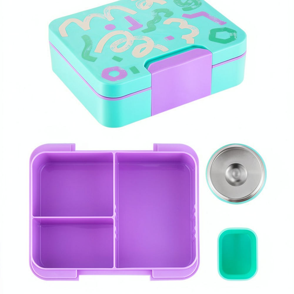 Wadah Makan Siang yang Aman un - Food Storage With Dividers ulasan dan harga
