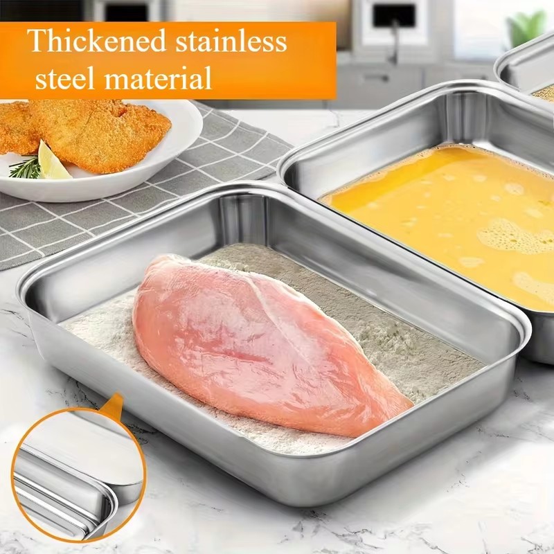 Set 3 Wadah Makanan Baja Tahan - Food Storage Meals ulasan dan harga