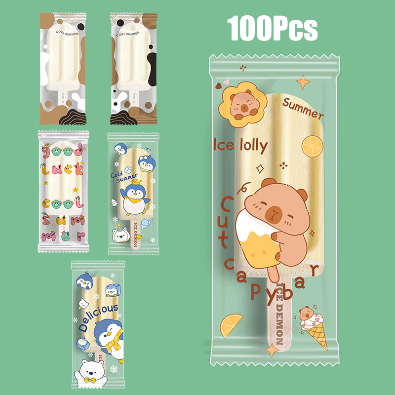 ~100 buah Kantong Es Krim Plas - Food Storage Bag ulasan dan harga